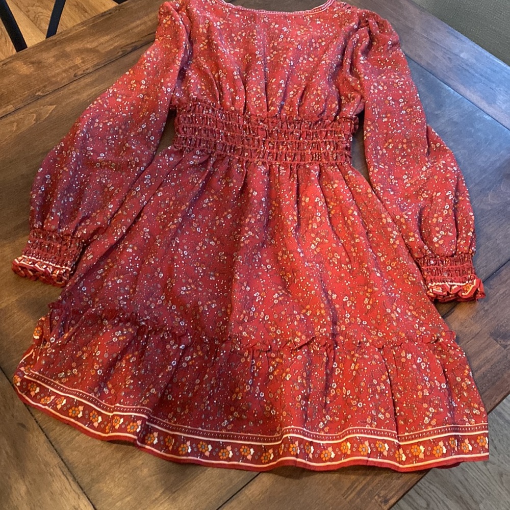 Max Studio Mini Dress- Long Sleeve- Size Small - Picture 7 of 8